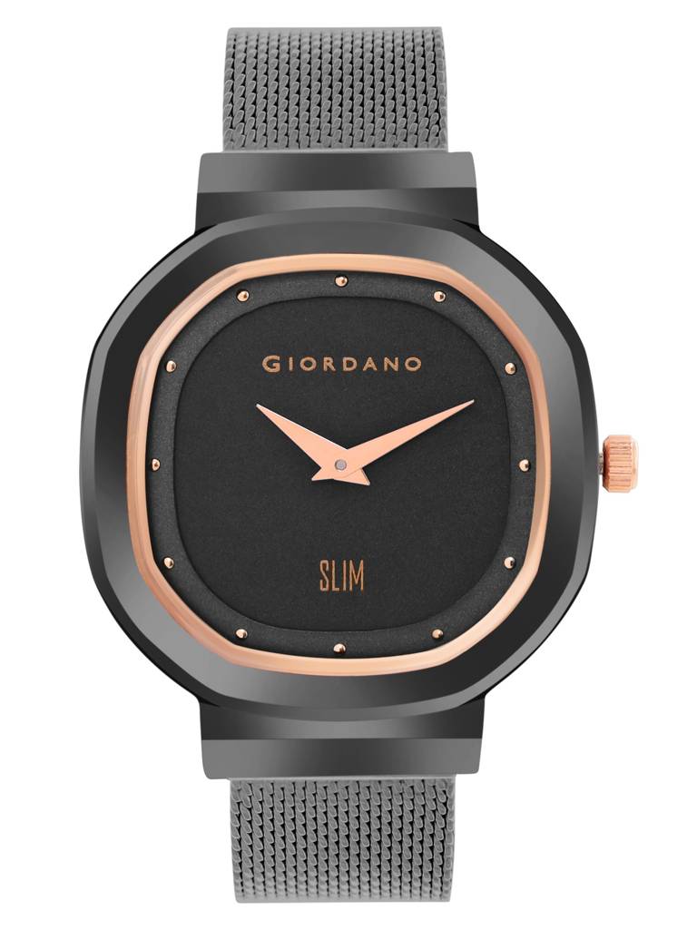 Analog Wrist Watch For Women Stylish Metal Strap With Water Resistant 3 Hand Mechanism For Girls & Ladies To Com : GD-60014-22
