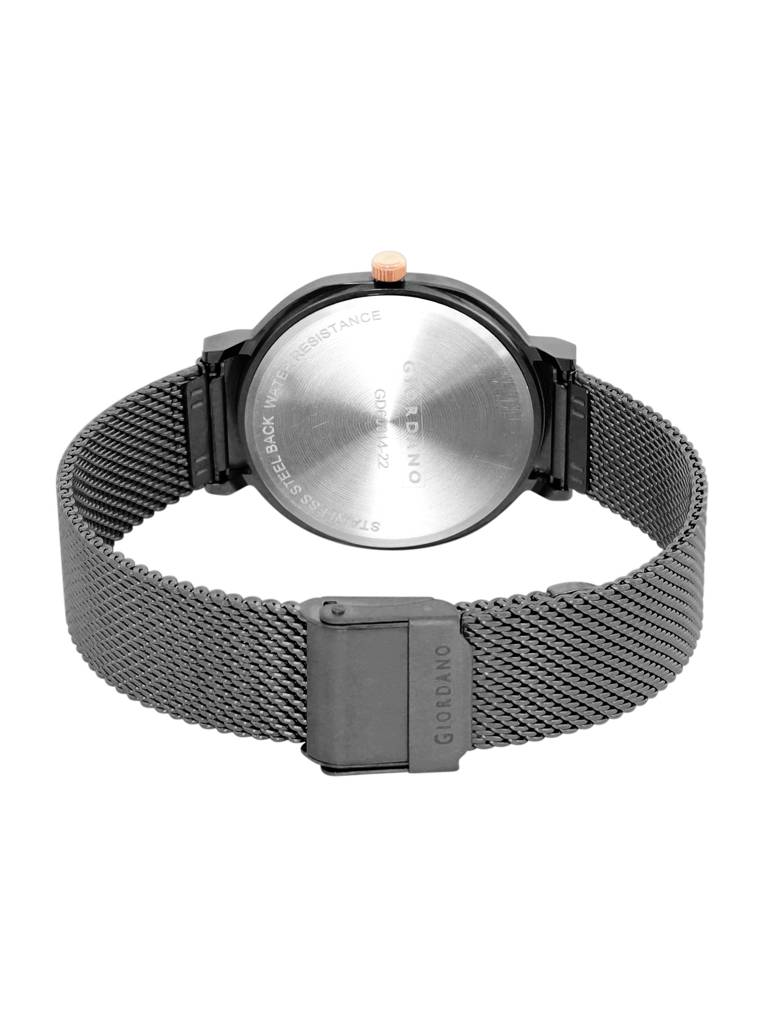 Analog Wrist Watch For Women Stylish Metal Strap With Water Resistant 3 Hand Mechanism For Girls & Ladies To Com : GD-60014-22
