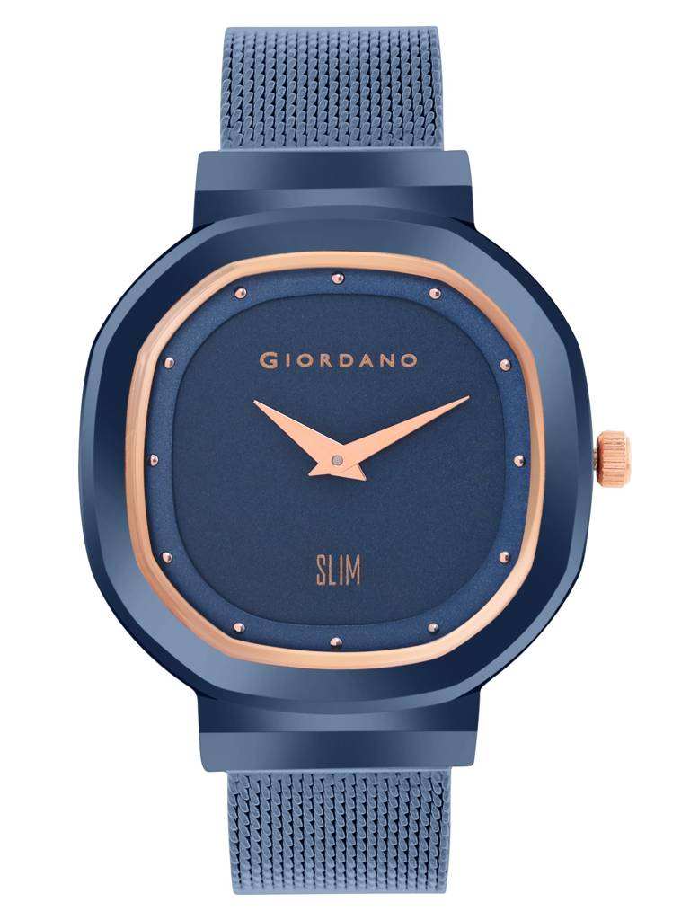 Analog Wrist Watch For Women Stylish Metal Strap With Water Resistant 3 Hand Mechanism For Girls & Ladies To Com : GD-60014-33