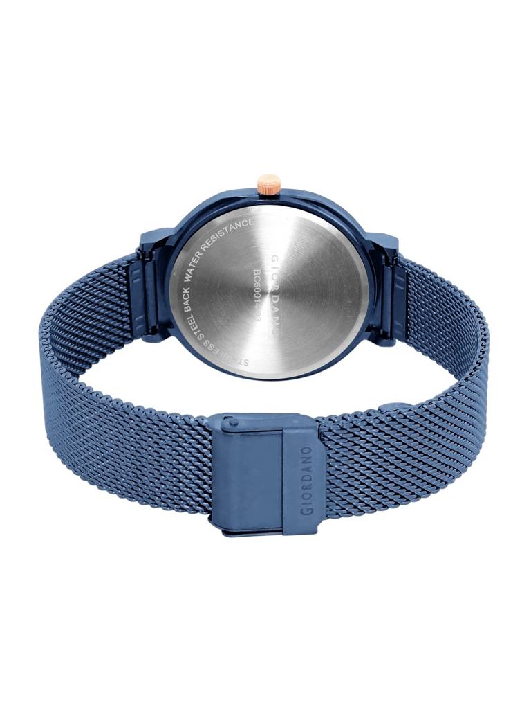 Analog Wrist Watch For Women Stylish Metal Strap With Water Resistant 3 Hand Mechanism For Girls & Ladies To Com : GD-60014-33