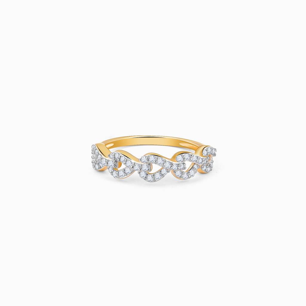 14K Gold Queen Of Hearts Diamond Ring|With Certificate Of Authenticity & Bis-Hallmarked Gold Jewellery : GDLR0521