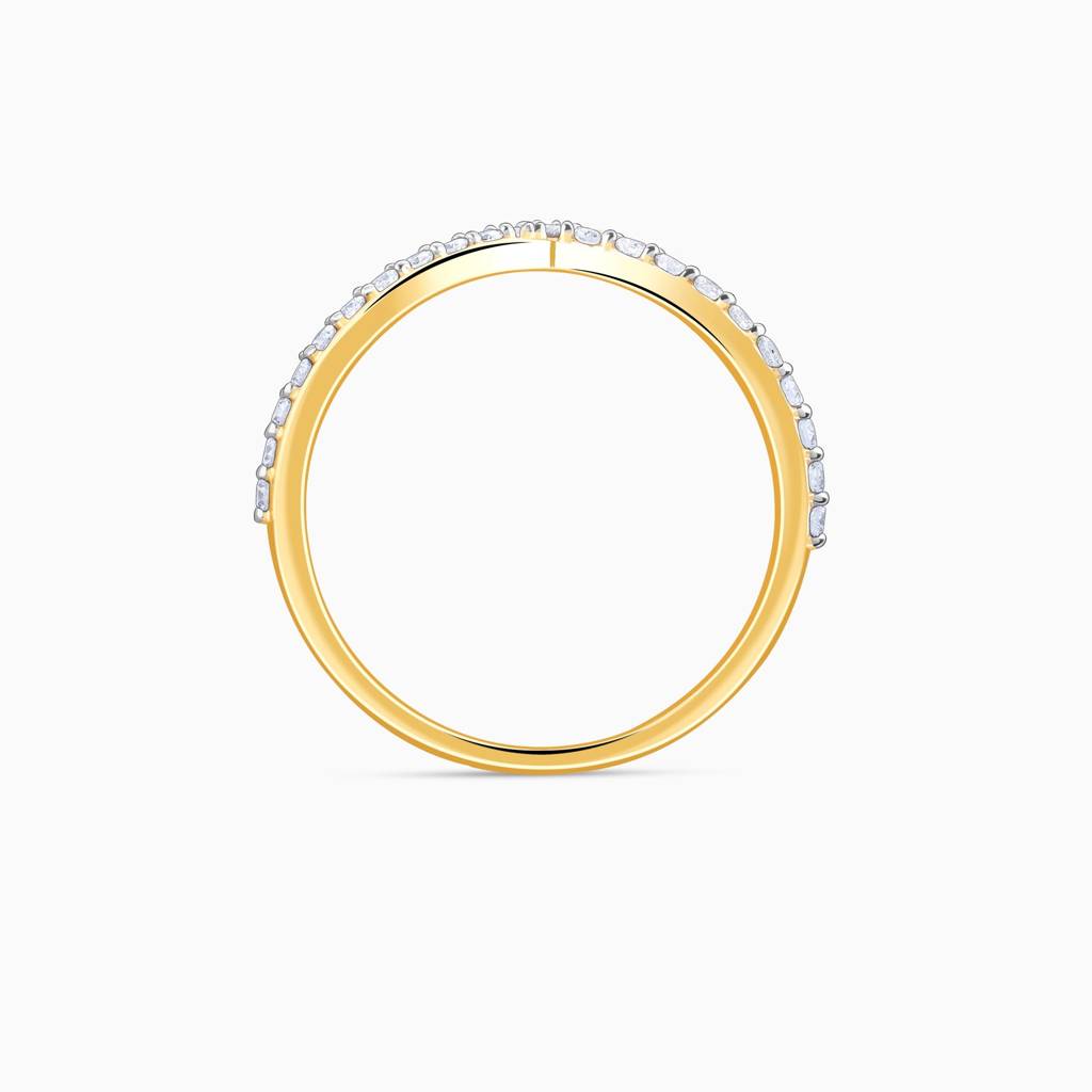 14K Gold Vividia Lab Grown Diamond Ring|With Certificate Of Authenticity & Bis-Hallmarked Gold Jewellery : GDLR0635