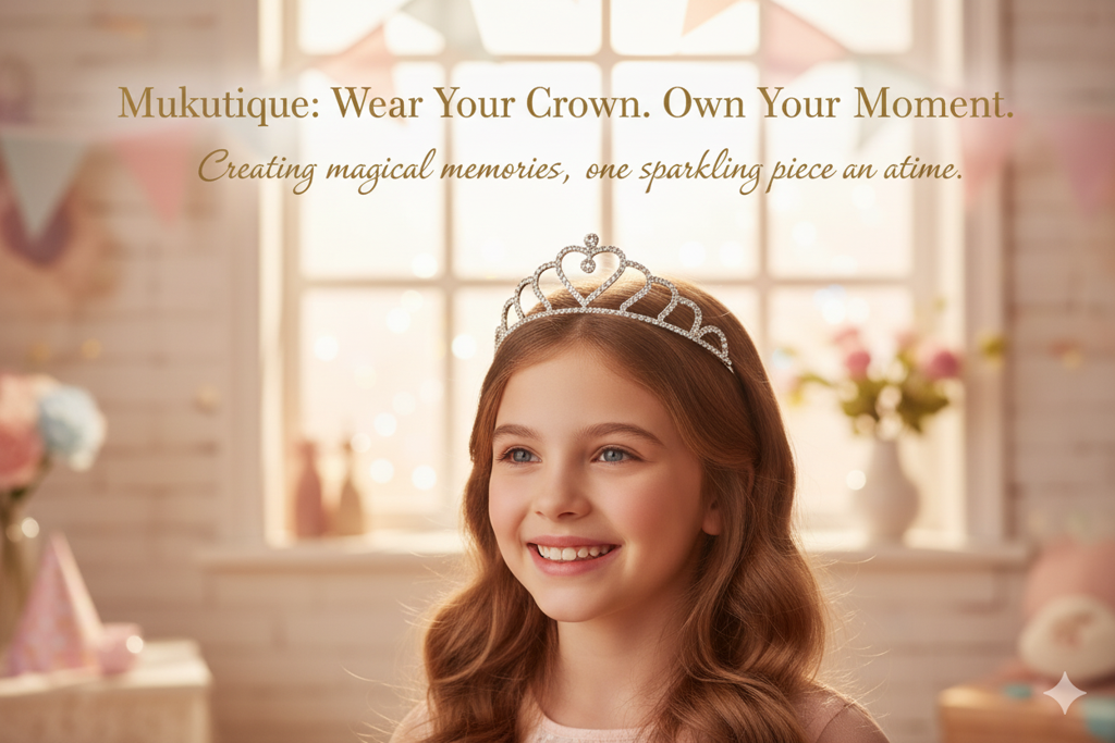 Silver Crystal Tiara For Women | Elegant Rhinestone Flower Crown Headband For Brides, Weddings, Prom & Pageants : M4SK-HART