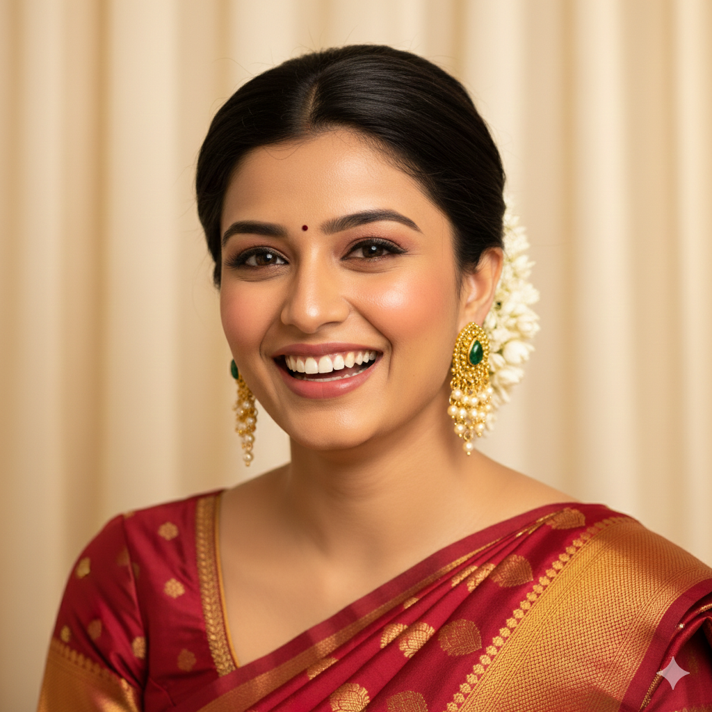 Heritage Temple Jewellery Drop Earrings | Premium Gold Plated : R-2153