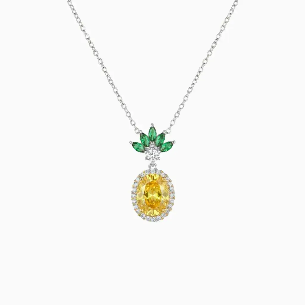 Pineapple Necklace For Women | Pendant Jewellery : 1510813534