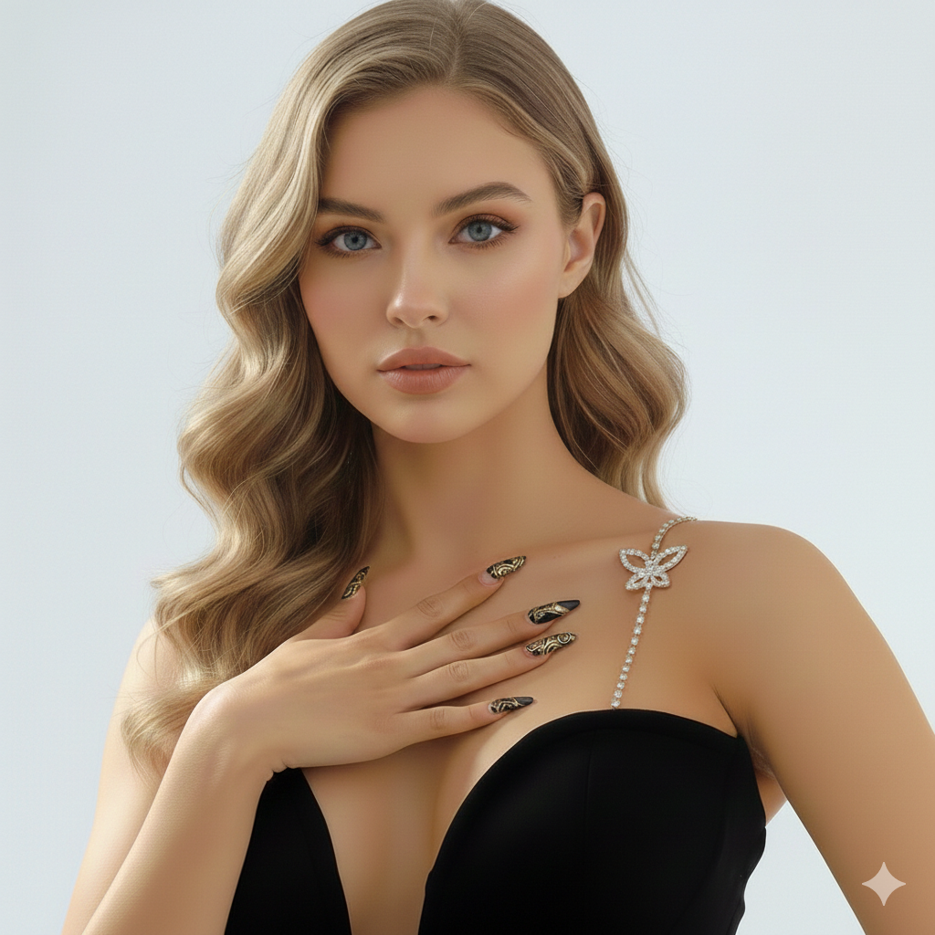 1Pc Butterfly Rhinestone Bra Straps, Decorative Crystal Butterfly Replacement Straps, Adjustable Detachable : M4SK-BTR-STP-1PC