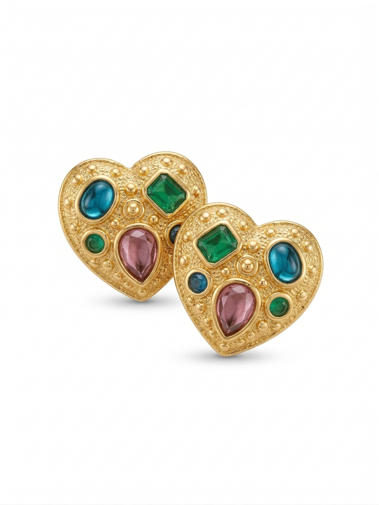 Gem-Set Hearts : E257