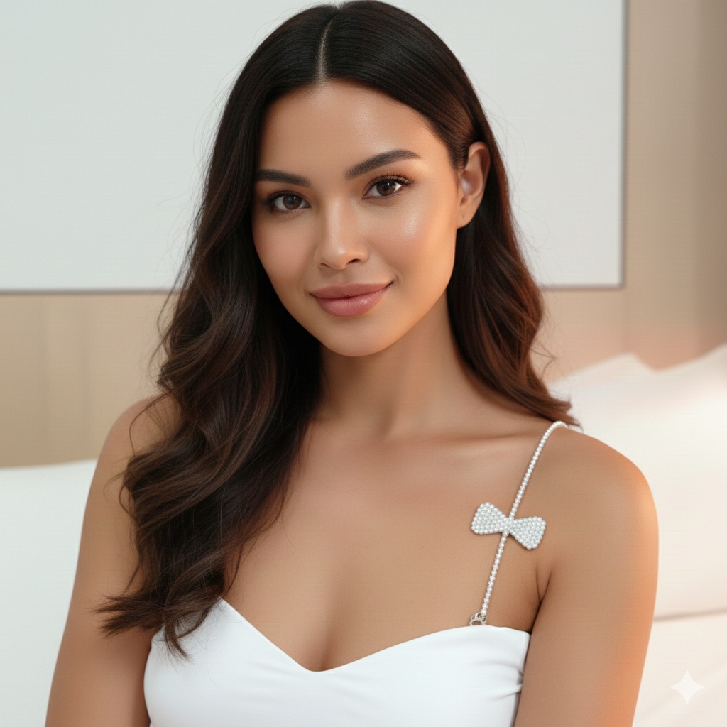 Women'S Rhinestone Bra Straps, Decorative Crystal Bow Replacement Straps, Adjustable Detachable Fancy Shoulder S : M4SK-DW-STP