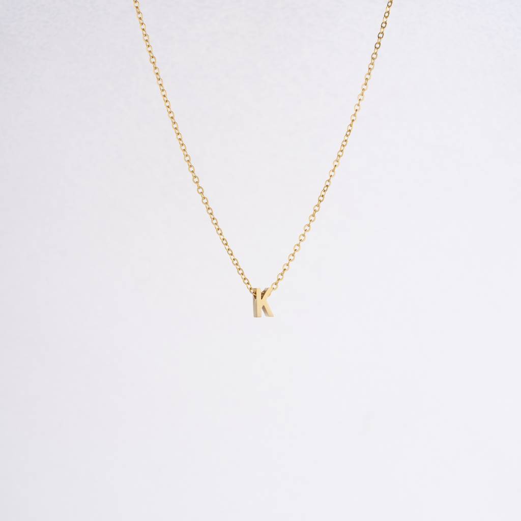 Initial Pendant Necklace : NK246