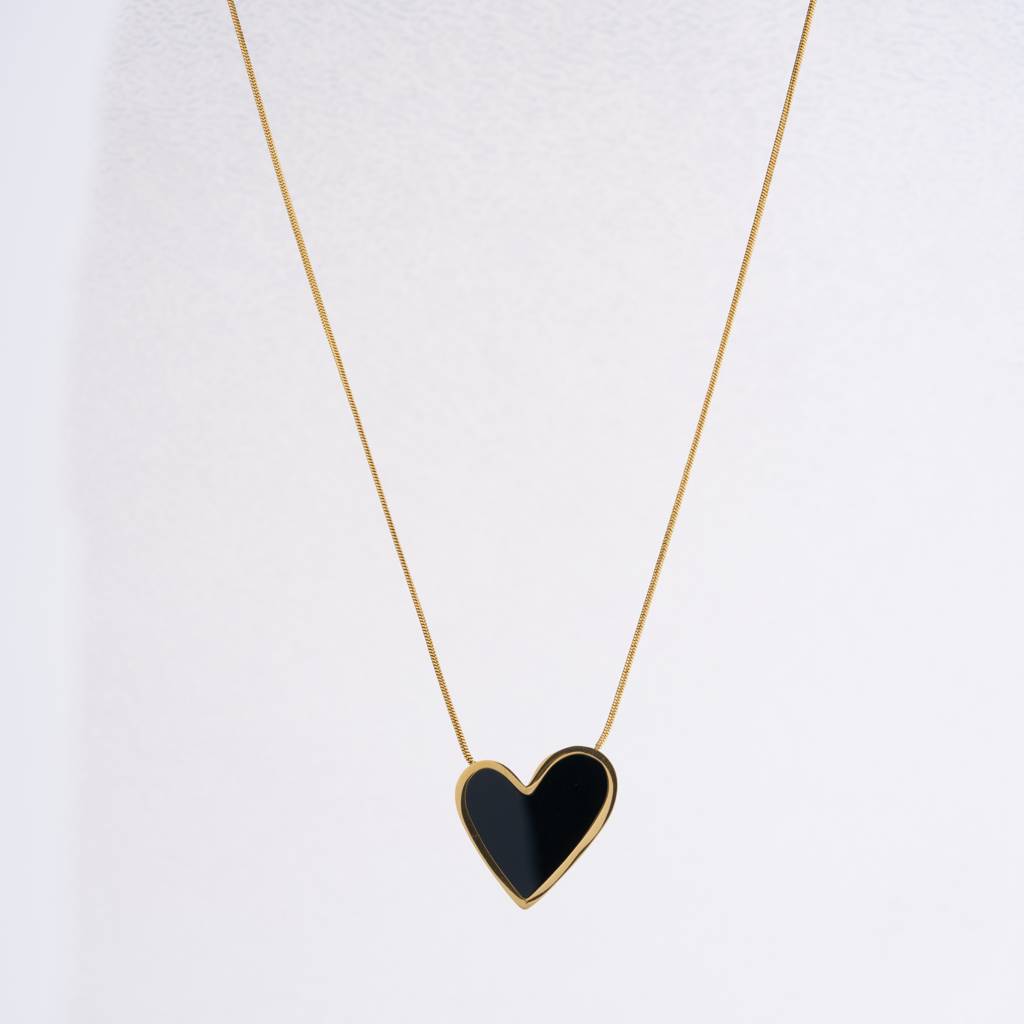 Panther Heart Luxury Gold Necklace : NK81