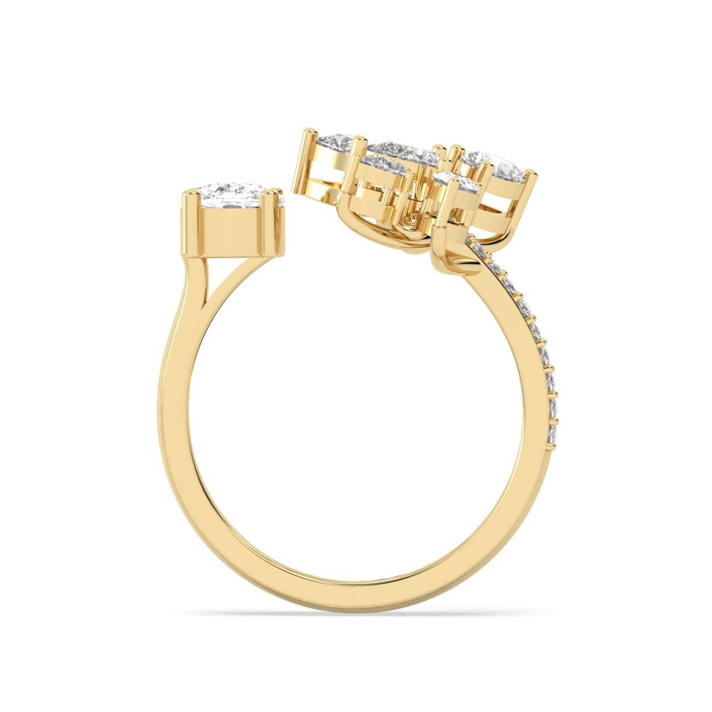Floret Cocktail Ring : SFJ0924LR-050