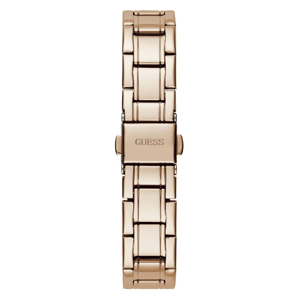 Guess Round 28Mm White Dial Analog Women Watch - Gw0468L3 : GW0468L3
