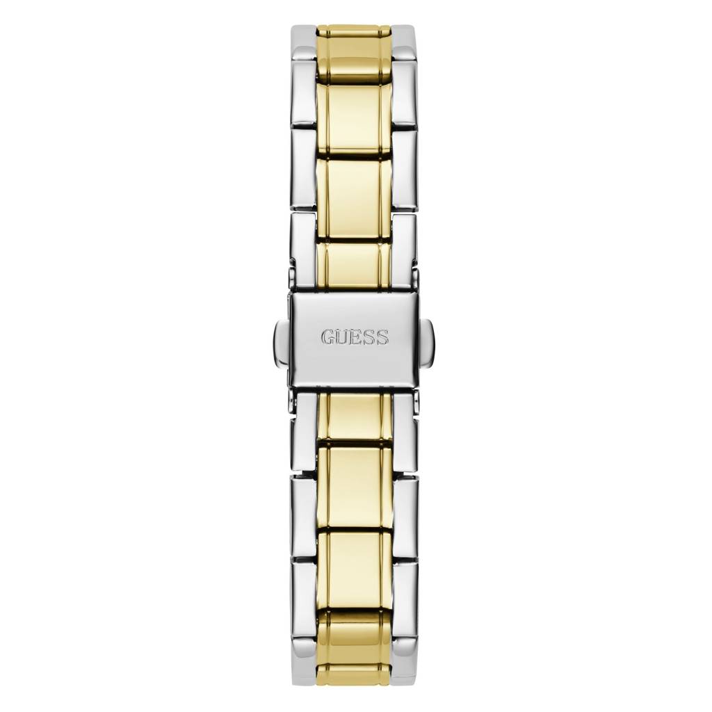 Guess Round 28Mm White Dial Analog Women Watch - Gw0468L4 : GW0468L4