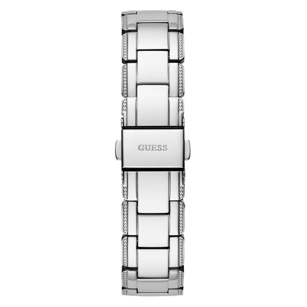 Guess Round 33Mm Silver Dial Analog Women Watch - Gw0470L1 : GW0470L1