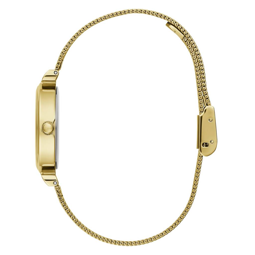 Guess Round 28Mm Mop Dial Analog Women Watch - Gw0471L2 : GW0471L2