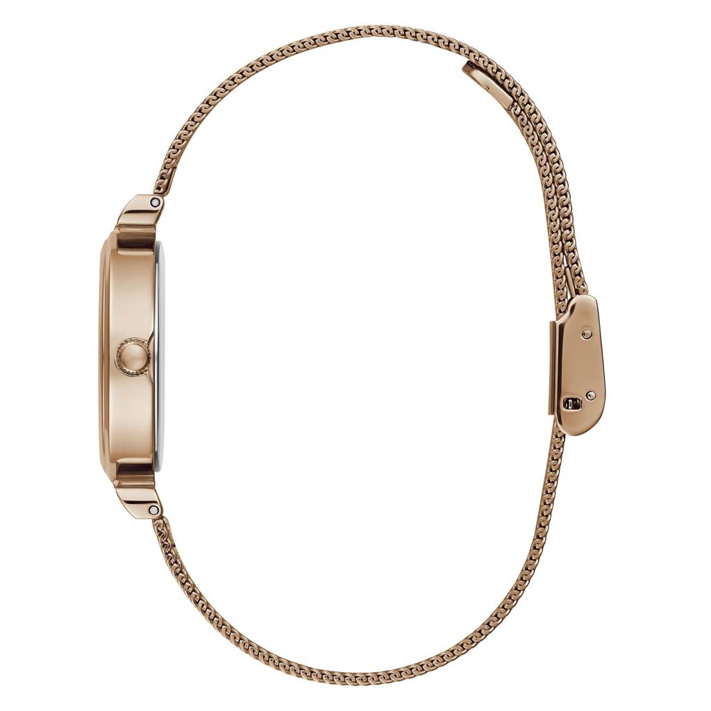Guess Round 28Mm Mop Dial Analog Women Watch - Gw0471L3 : GW0471L3