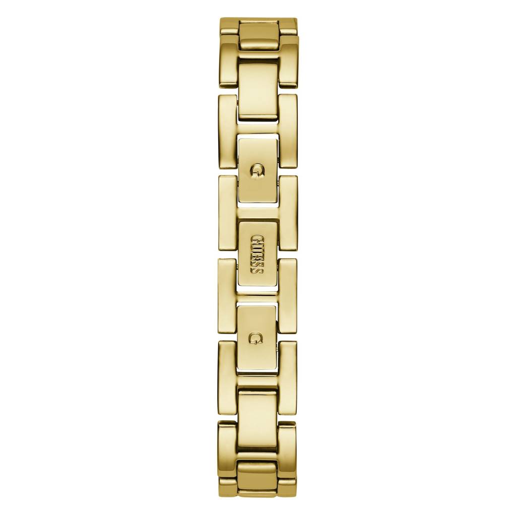 Guess Round 32Mm Champagne Dial Analog Women Watch - Gw0474L2 : GW0474L2
