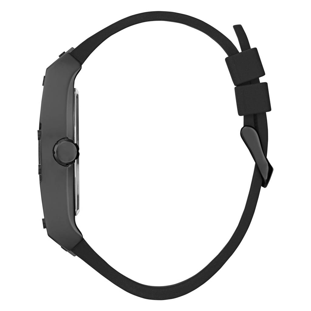 Guess Rectangle 44Mm Black Dial Analog Men Watch - Gw0500G2 : GW0500G2