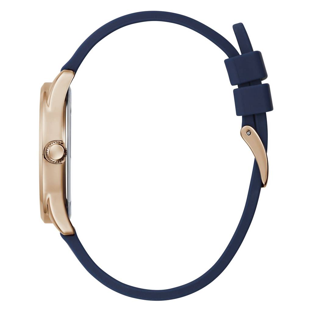 Guess Round 36Mm Rose Gold Dial Analog Women Watch - Gw0509L1 : GW0509L1