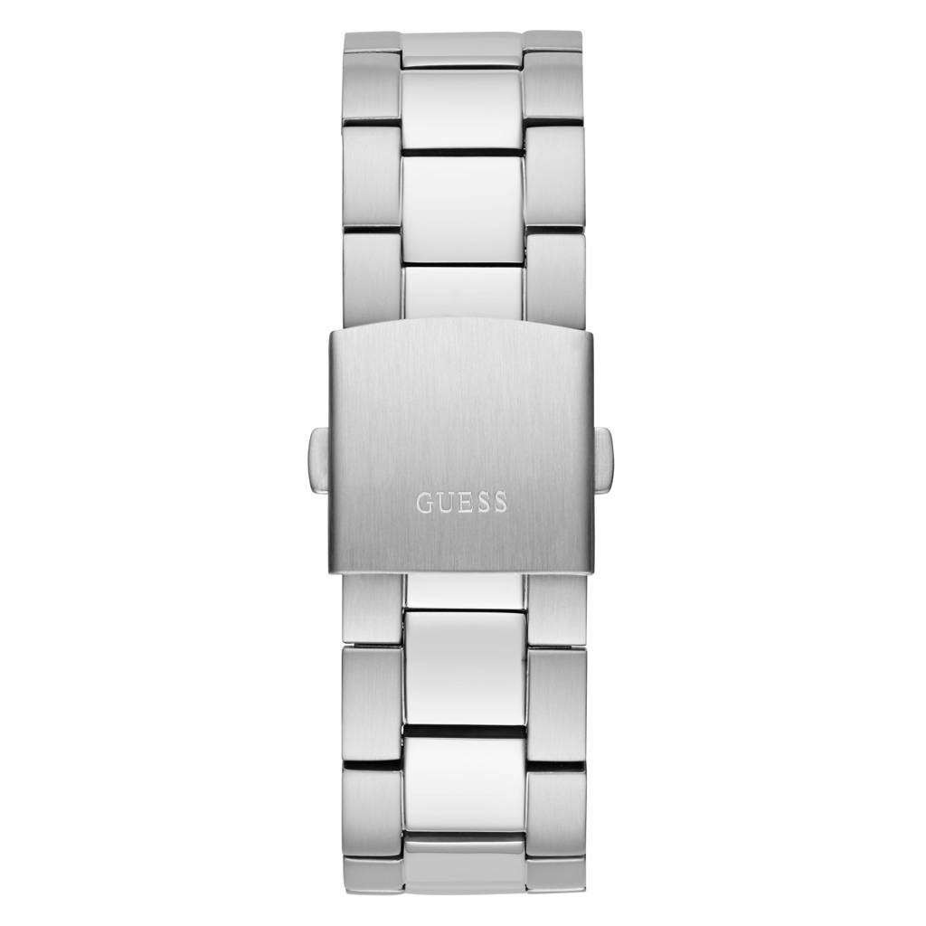 Guess Round 46Mm Blue Dial Analog Men Watch - Gw0539G1 : GW0539G1