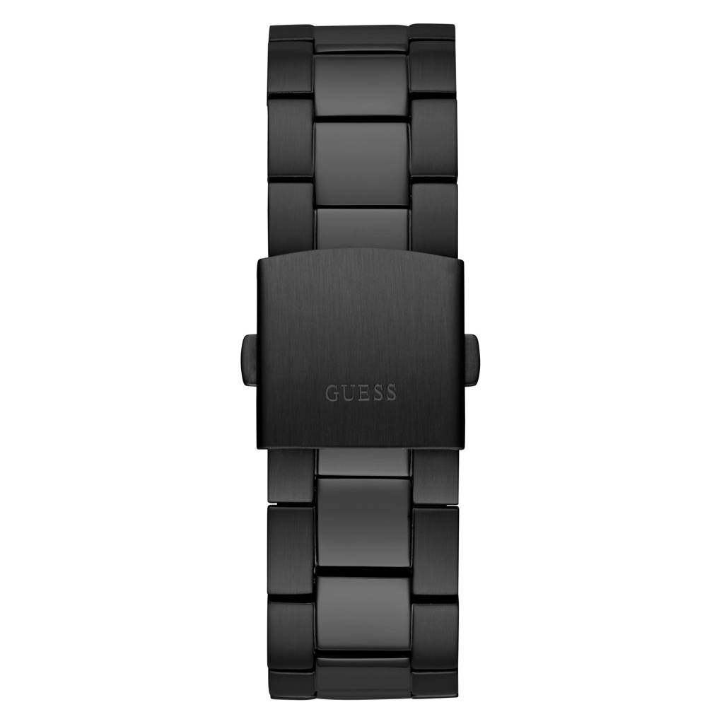 Guess Round 46Mm Black Dial Analog Men Watch - Gw0539G3 : GW0539G3