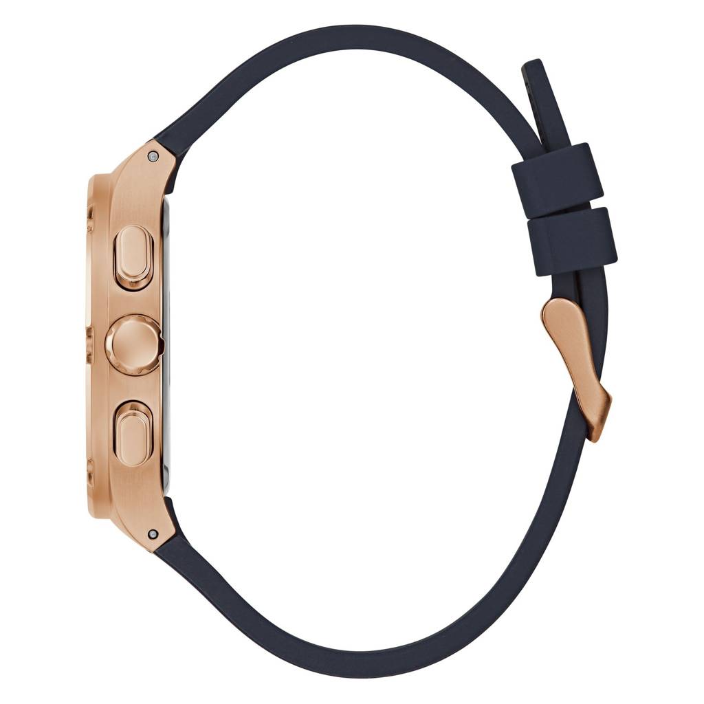 Guess Square 42Mm Navy Dial Analog Men Watch - Gw0571G2 : GW0571G2