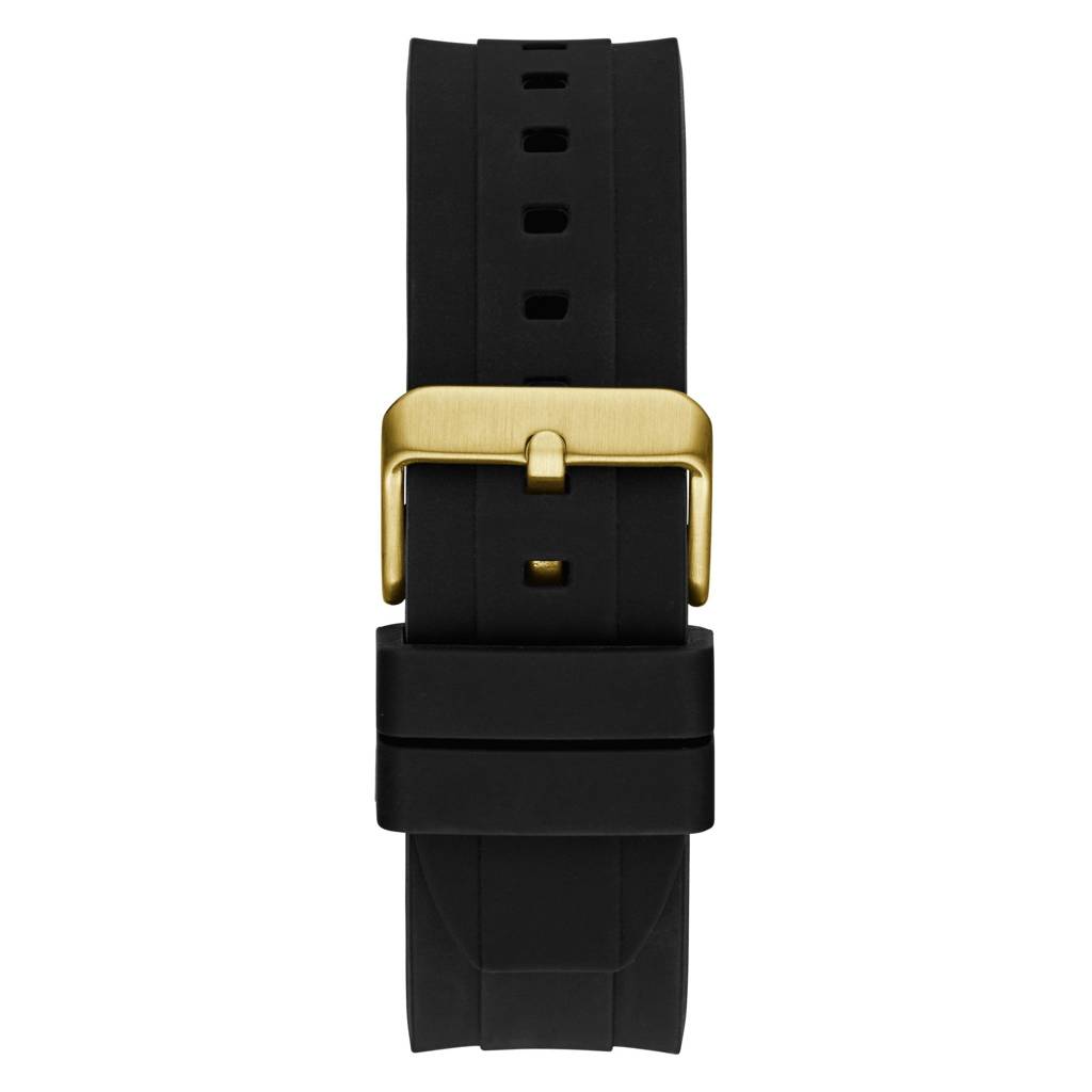 Guess Round 46Mm Black Dial Analog Men Watch - Gw0583G2 : GW0583G2