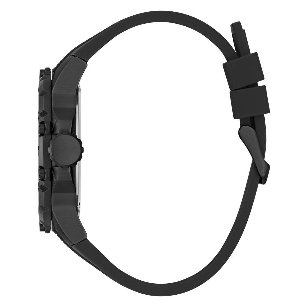 Guess Round 46Mm Black Dial Analog Men Watch - Gw0640G2 : GW0640G2