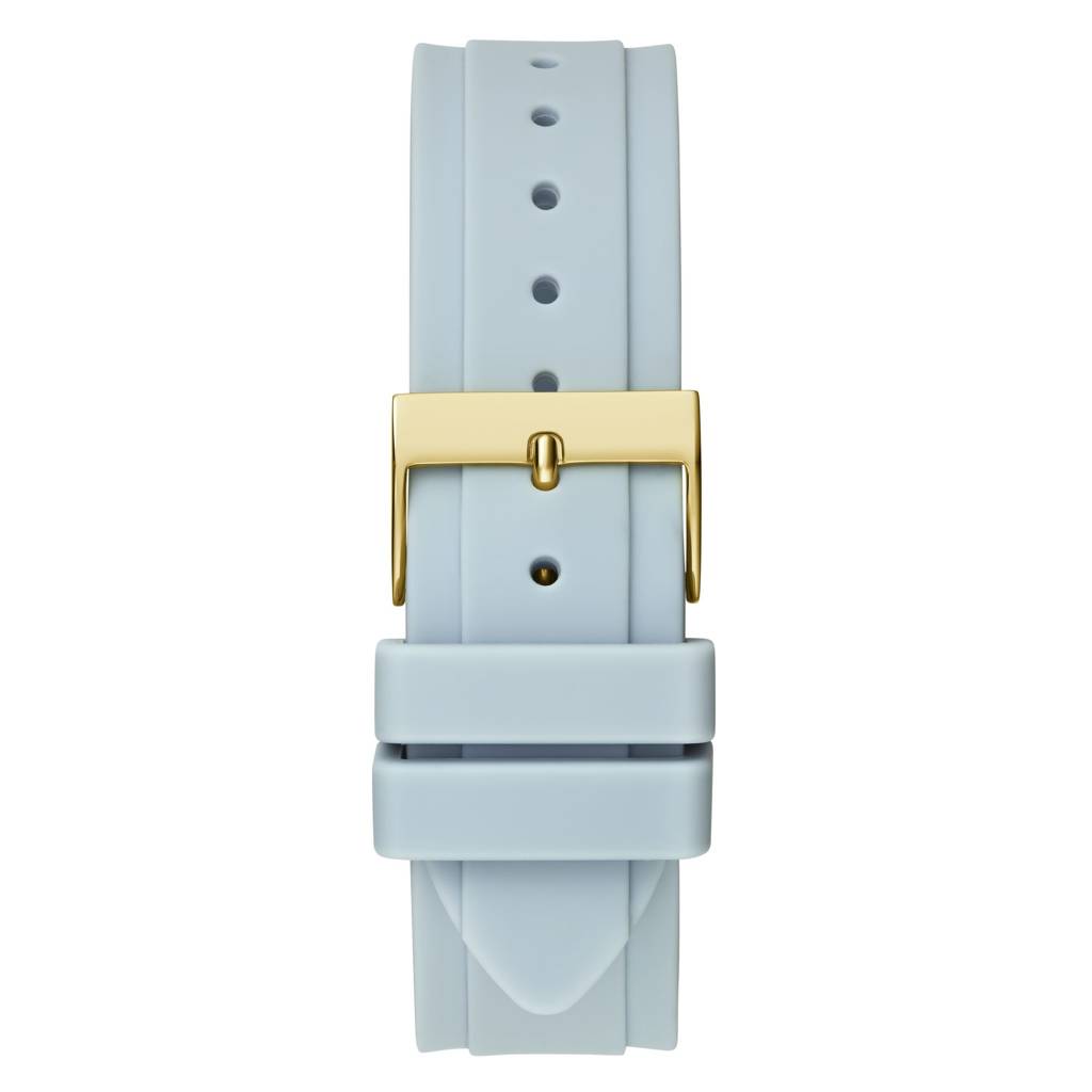 Guess Round 39Mm Blue Dial Analog Women Watch - Gw0695L1 : GW0695L1