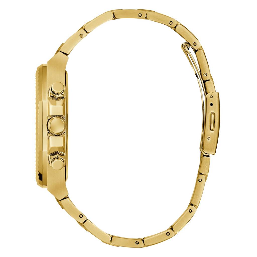 Guess Round 44Mm Green Dial Analog Men Watch - Gw0703G2 : GW0703G2