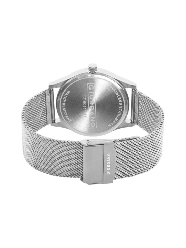 Analog Watch For Men Stylish Metal Strap, 3 Hands Mechanism With Water Resistant Wrist Watch : GZ-50110-11