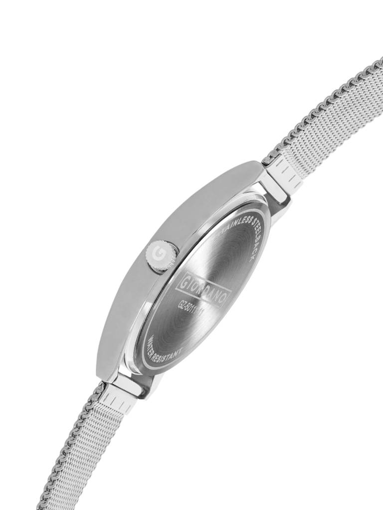 Analog Watch For Men Stylish Metal Strap, 3 Hands Mechanism With Water Resistant Wrist Watch : GZ-50110-11