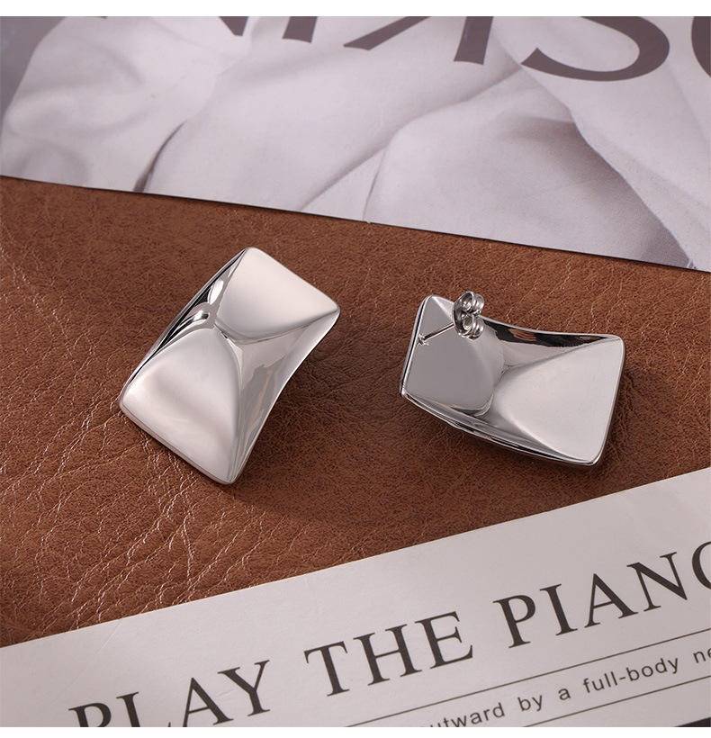 Daily Wear Pyramid Statement Earring : JDEW2305017