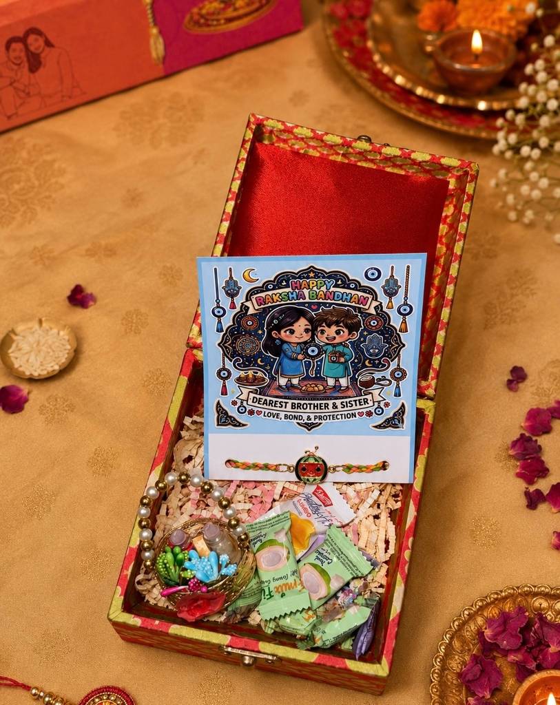 Cocomelon Kids Rakhi Hamper Set : HAM-002