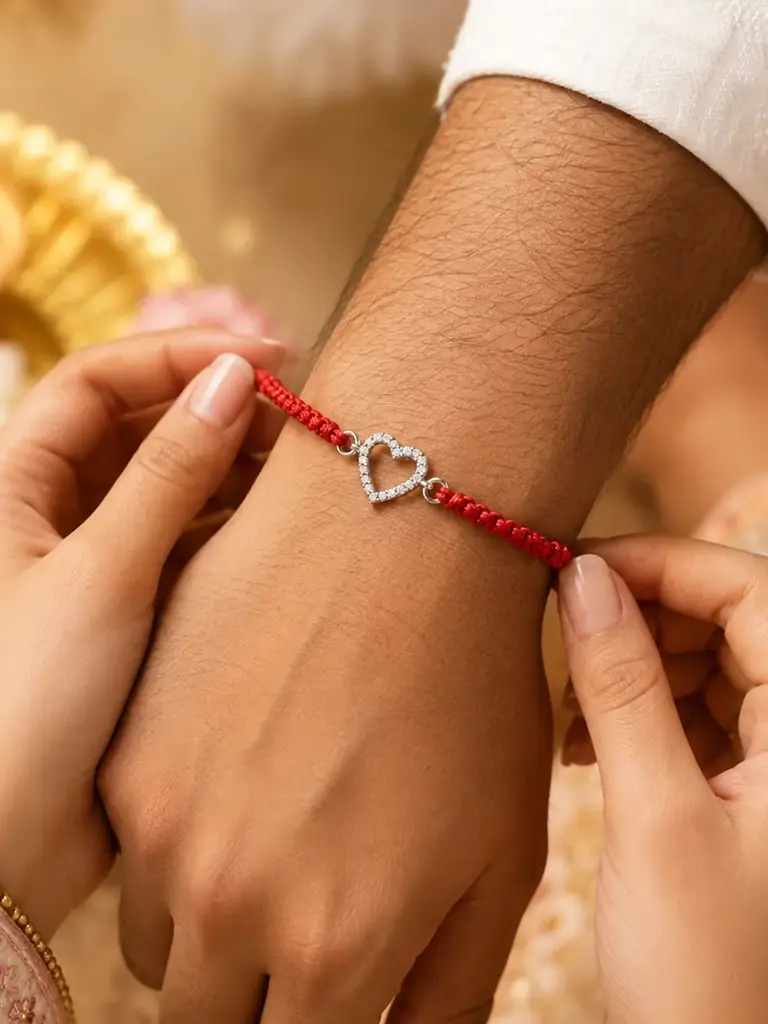 Heart Rakhi : ARV-RKH-011