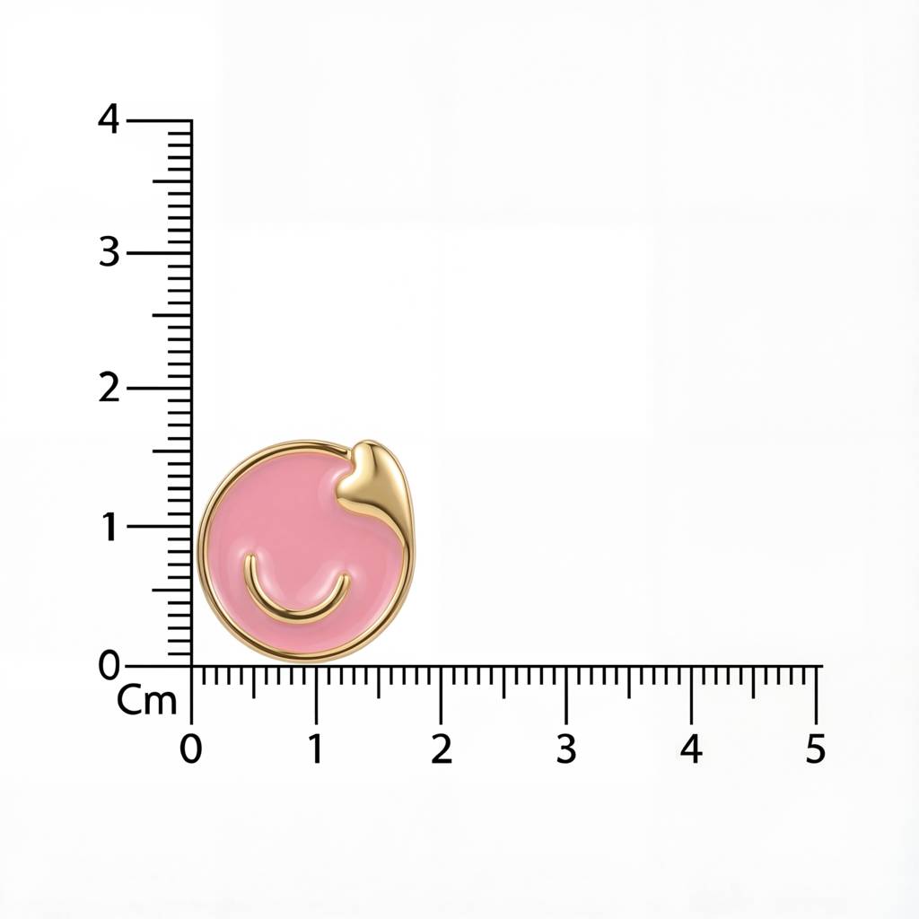 Korean Sweet Blush Swirl Studs : YUFSER276
