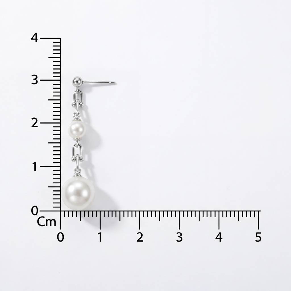 Korean  Hardware Pearl Necklace Set : YUFSNS001