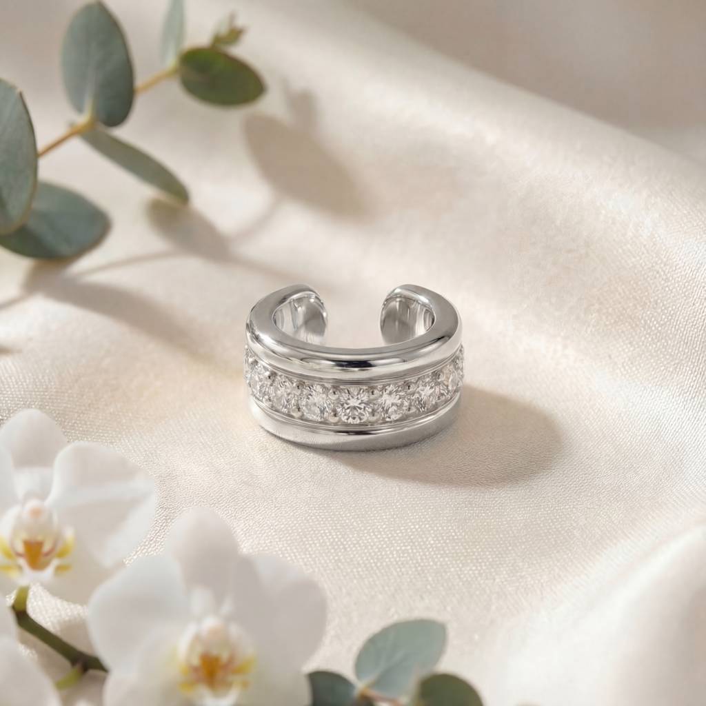 Korean Eternity Ear Cuff : YUFSER012-SL