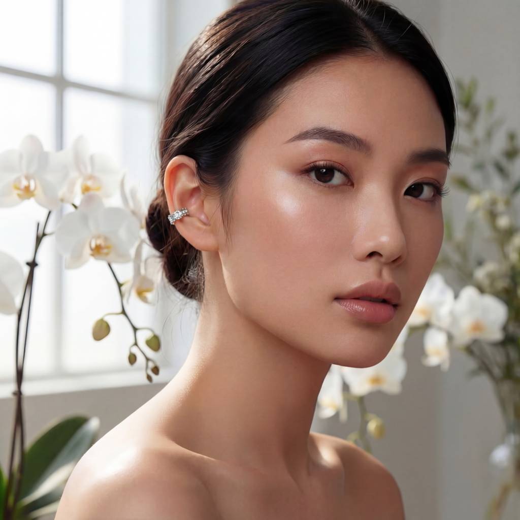 Korean Eternity Ear Cuff : YUFSER012-SL