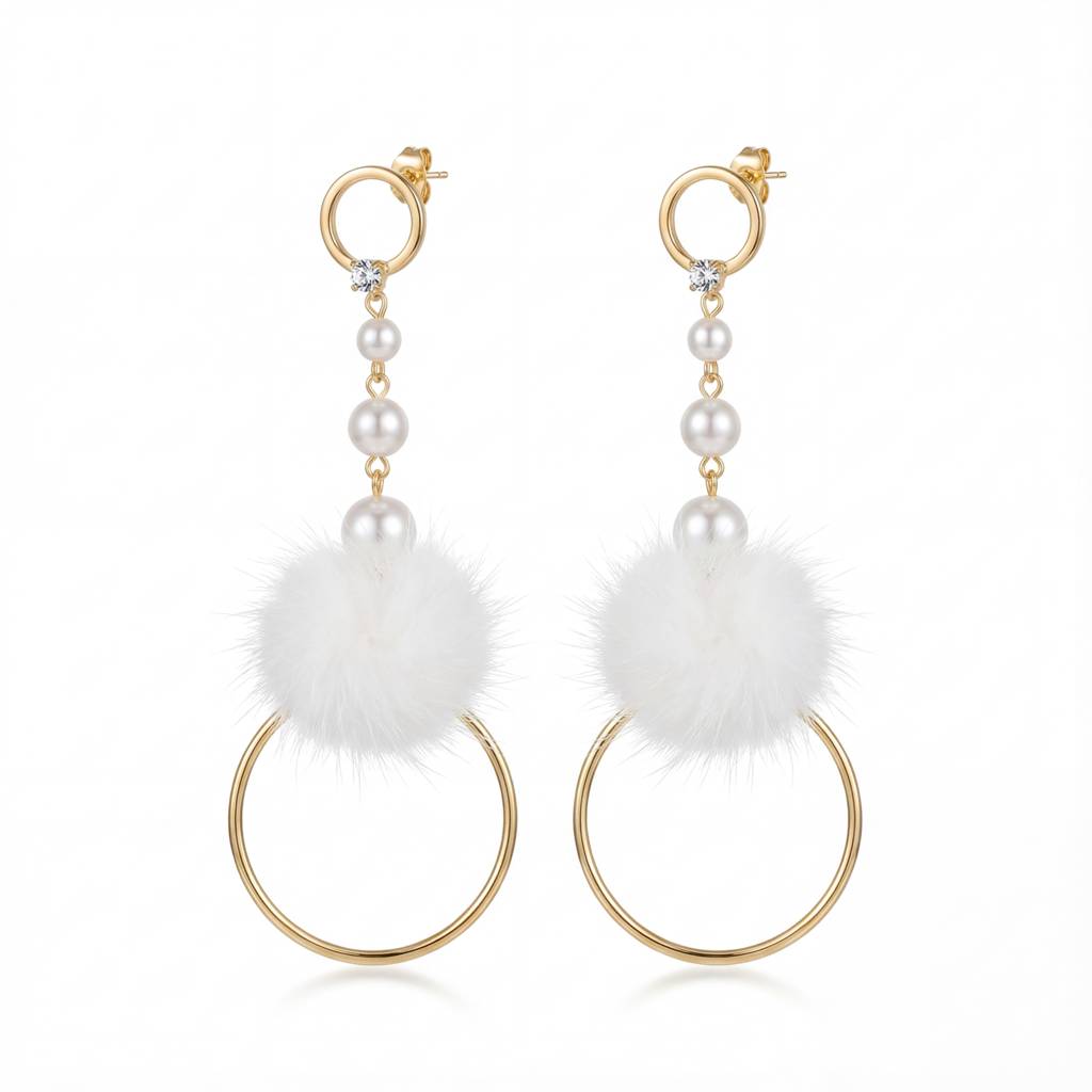 Korean Winter Glamour Faux Fur : YUFSER329