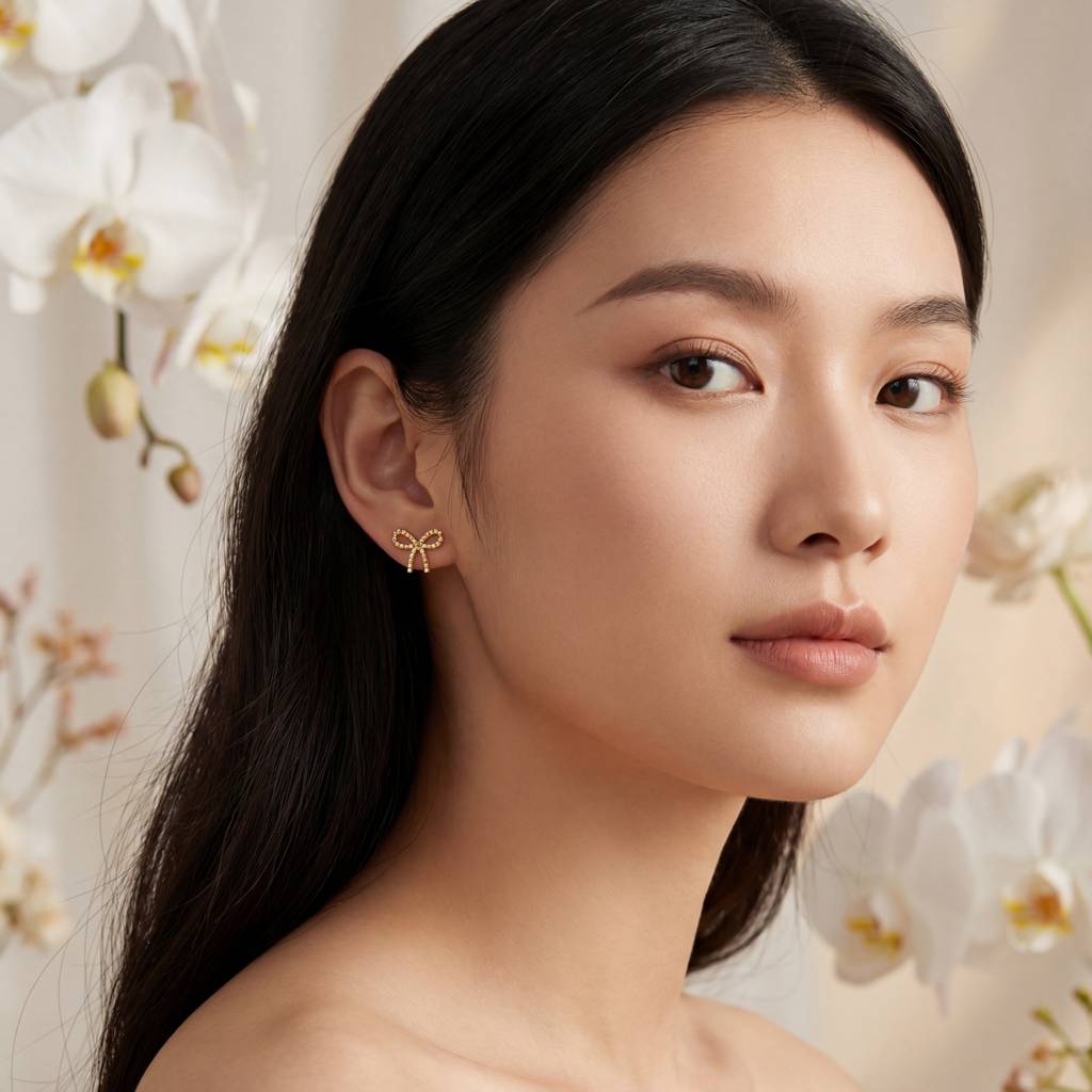 Korean Modern Muse Tapered Bows : YUFSER354