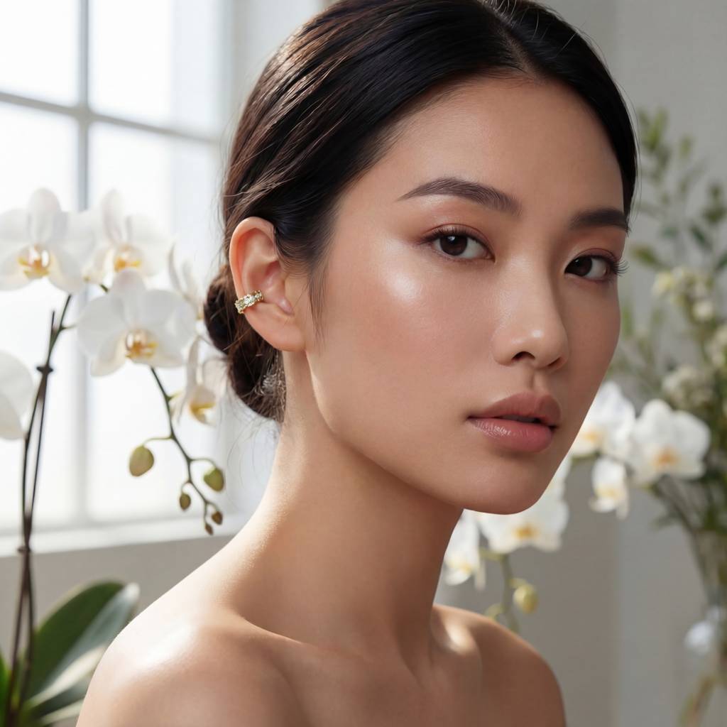 Korean Eternity Ear Cuff : YUFSER012-YG