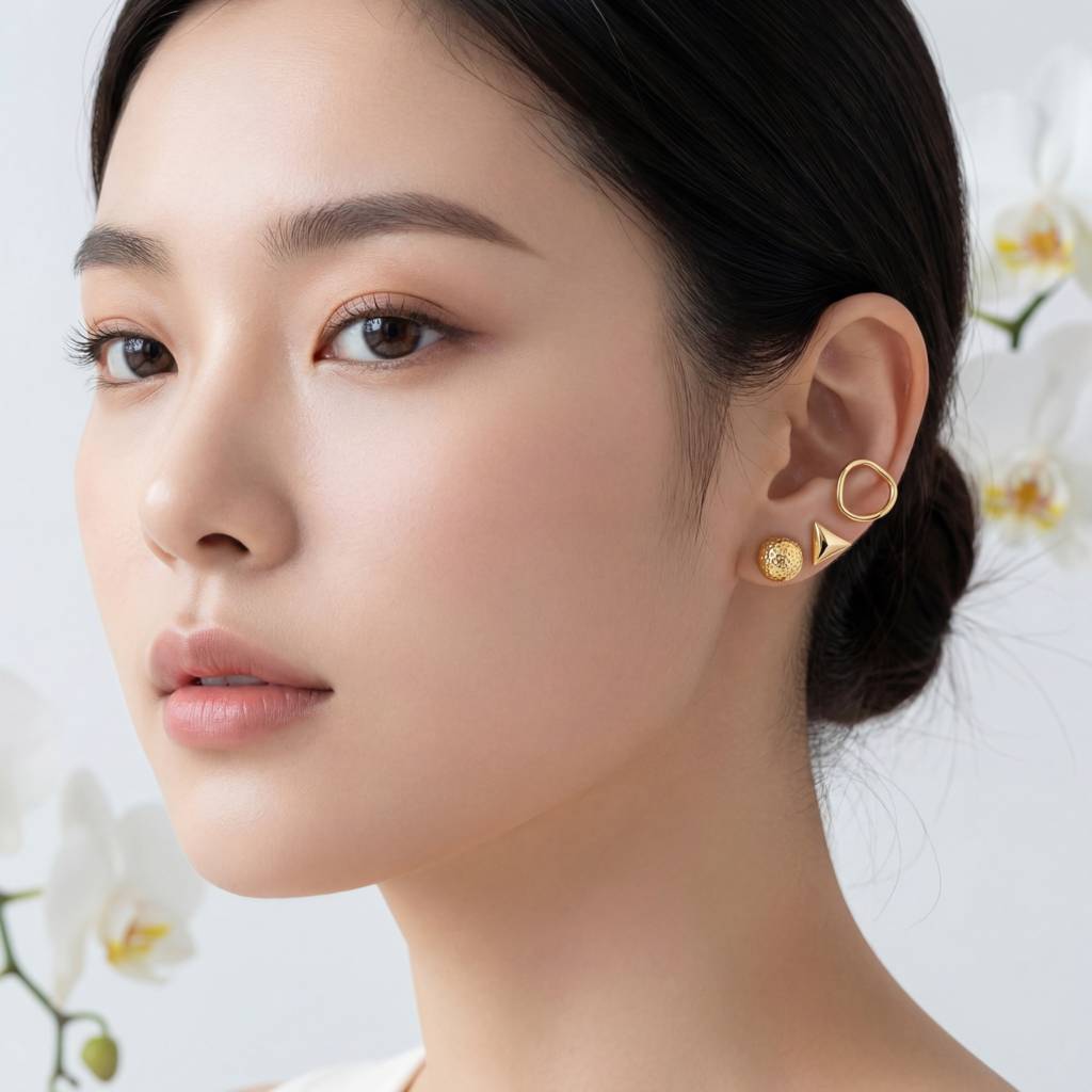 Korean Alchemy Stud Set : YUFSER390