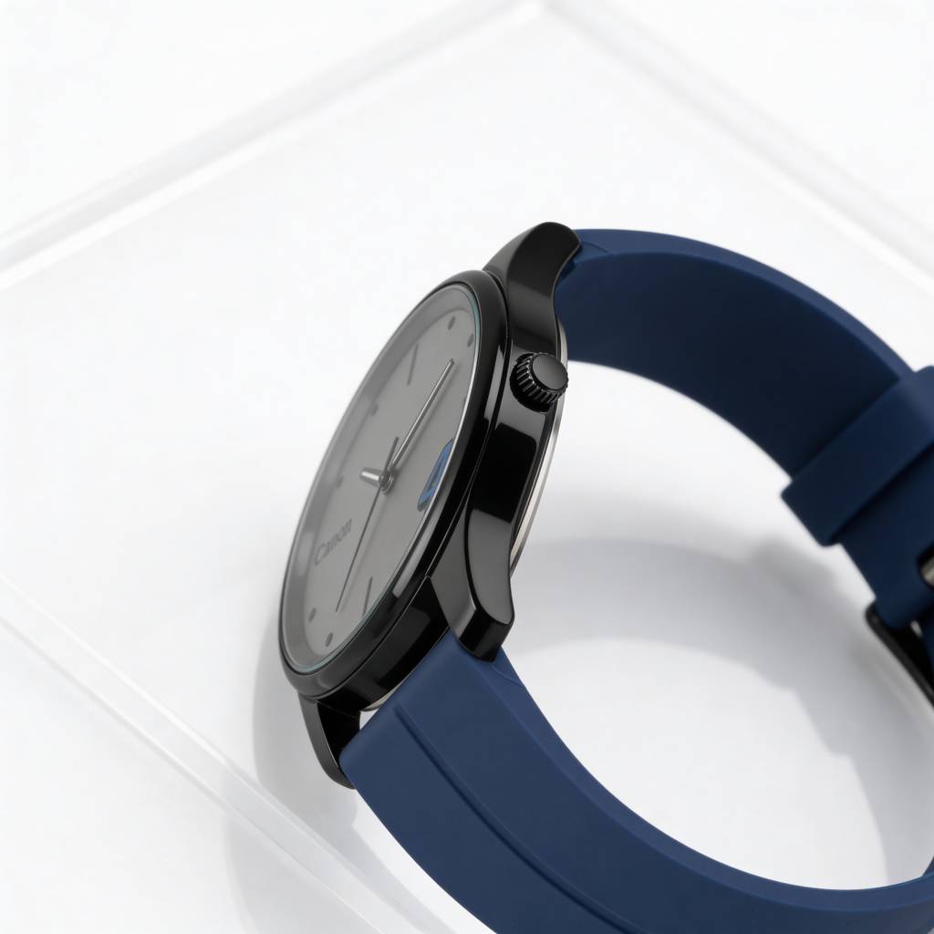 Canon Quartz Blue Casual Watch For Men Cn-441 : CN-441