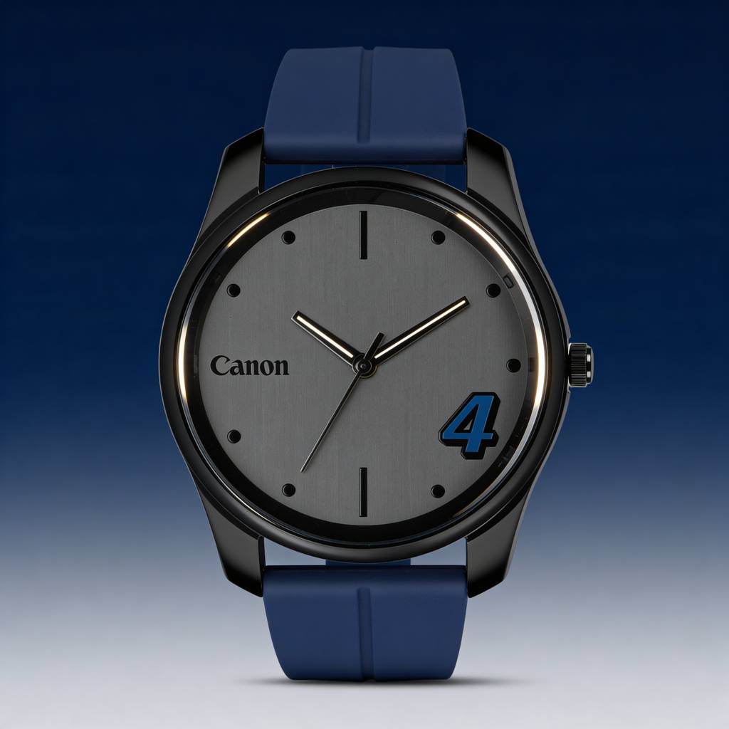 Canon Quartz Blue Casual Watch For Men Cn-441 : CN-441