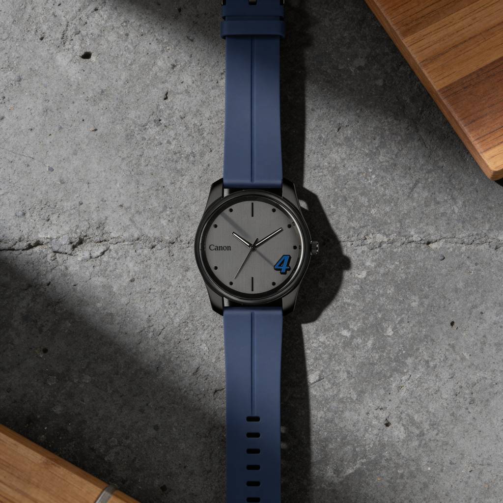 Canon Quartz Blue Casual Watch For Men Cn-441 : CN-441
