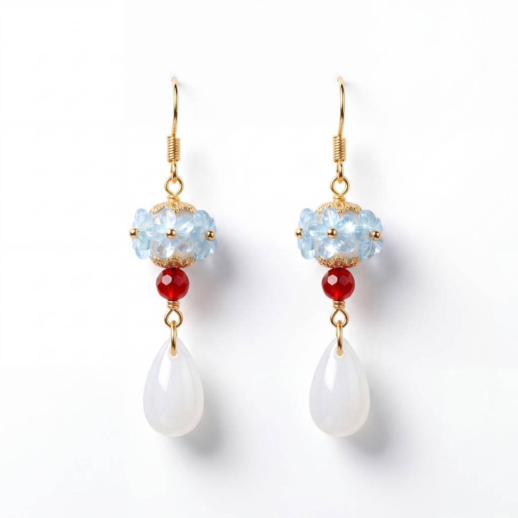 Floral Lantern Dangles : YUFSER405