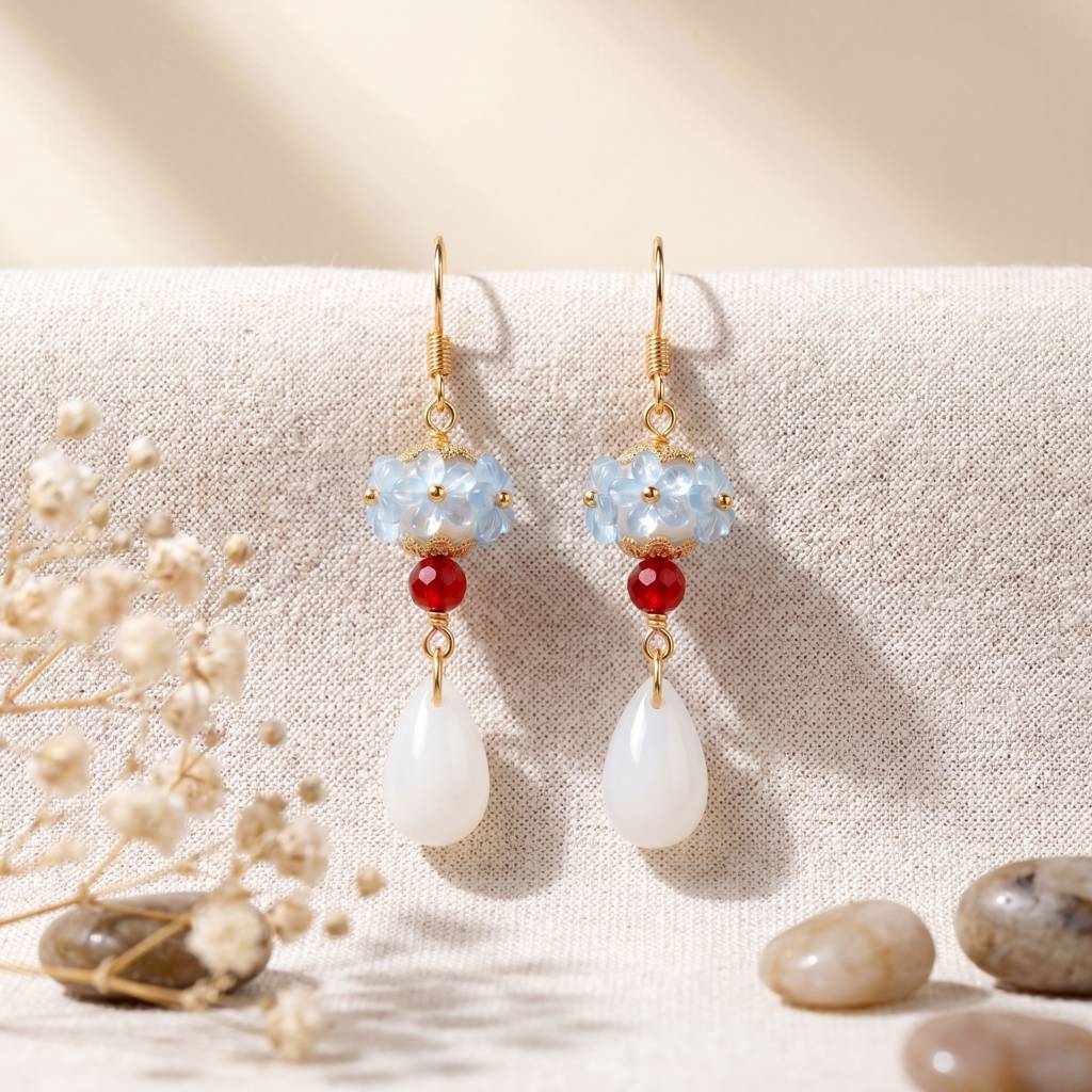 Floral Lantern Dangles : YUFSER405