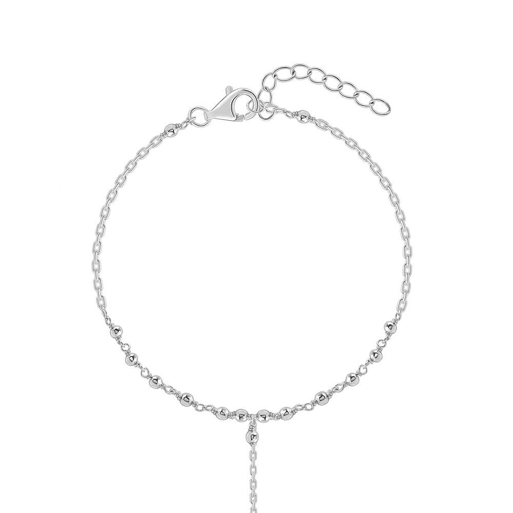 925 Silver Beaded Hathphool|Gifts For Women And Girls | With Certificate Of Authenticity And 925 Stamp | 6 Months Warr : HP012