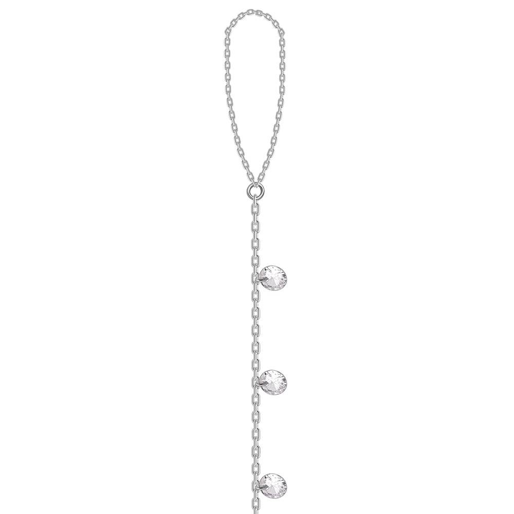 Crystal Trail Hathphool|Gifts For Women And Girls | With Certificate Of Authenticity And 925 Stamp | 6 Months Warranty : HP017